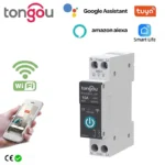 TuyaWiFiSmartCircuitBreaker1P63ADINRailforSmartHomeWirelessRemoteControlWiFi Trendyolist